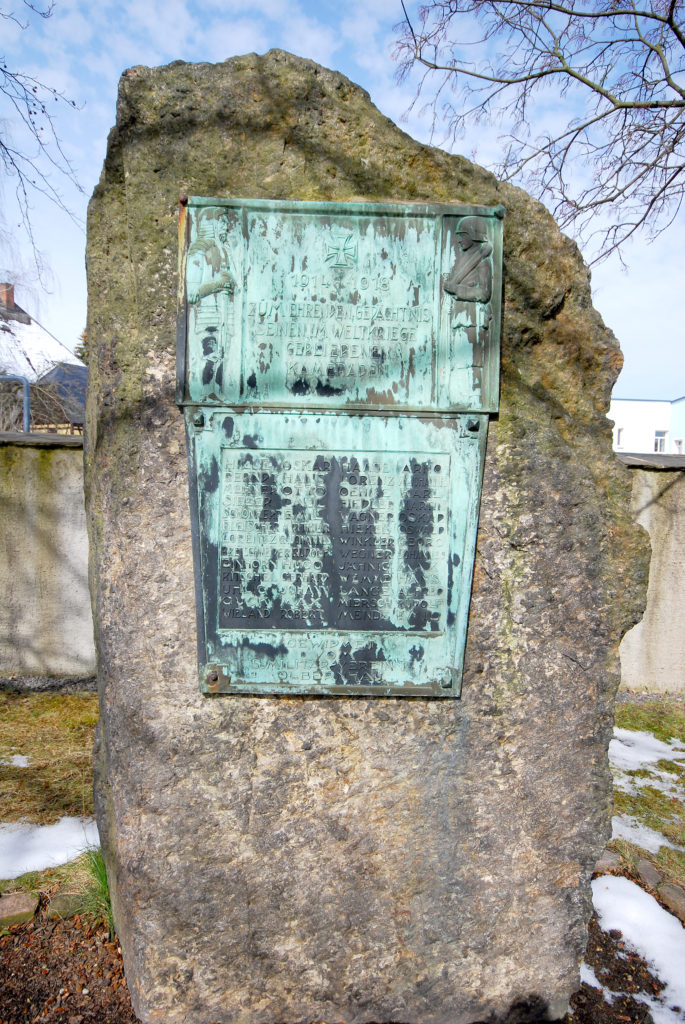Kirche Olbernhau - Kriegerdenkmal 1. Weltkrieg
