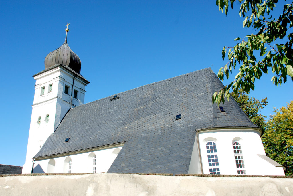Kirche Pfaffroda - Rückansicht