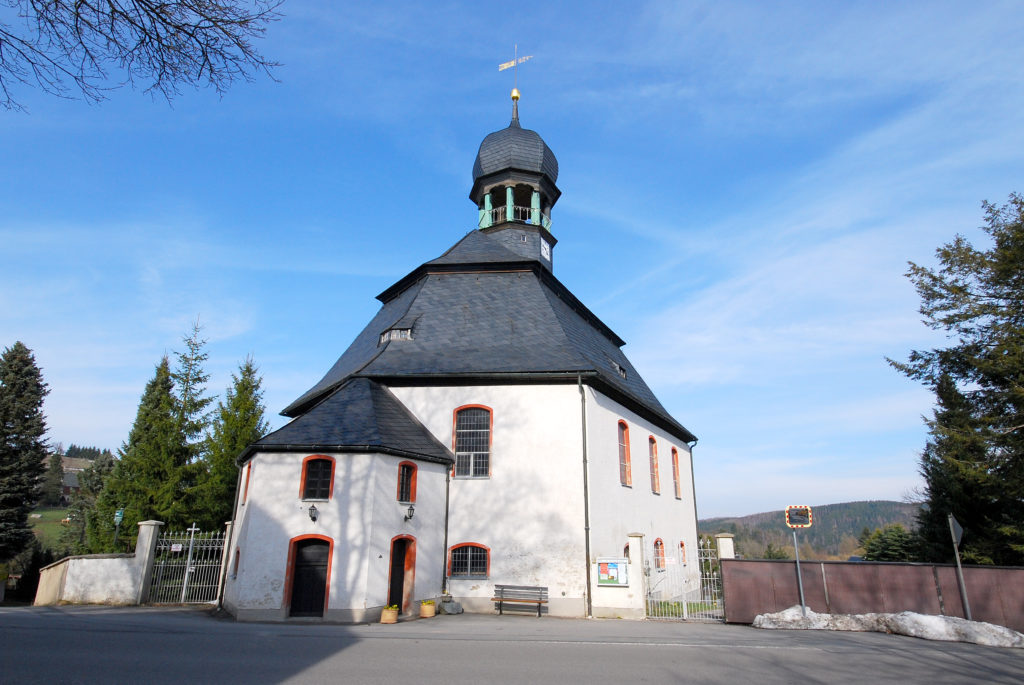 Kirche Rübenau - Außenansicht