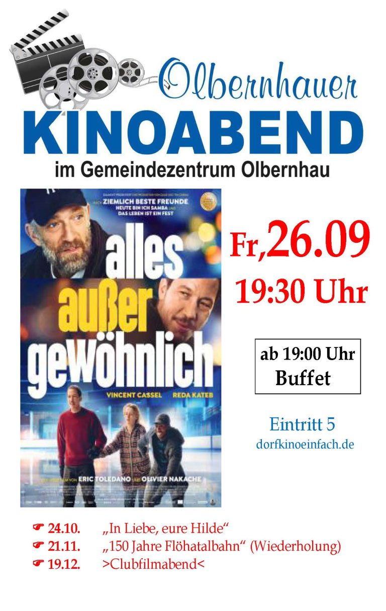 2025-09-26 alles außer gewöhnlich _Plakat mit Filmplakat